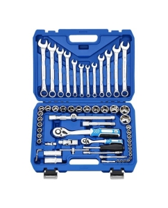 Купить Набор инструментов для автомобиля GOODKING 61 предмет, 1/4 1/2, трещотка 72 зуба B-10061 в E-mobi