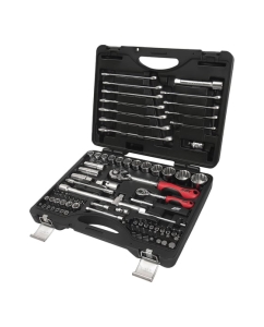 Купить Набор инструментов 1/4 & 1/2 12-гранный в кейсе 85 предметов JTC /1/3-T085C-B72 в E-mobi