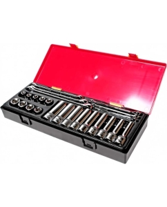 Купить Набор инструментов TORX ключи E6-E24, головки E10-E24 в кейсе 24шт JTC-K4241 в E-mobi