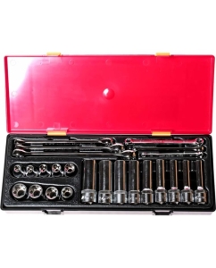 Купить Набор инструментов TORX ключи E6-E24, головки E10-E24 в кейсе 24шт JTC-K4241  в E-mobi