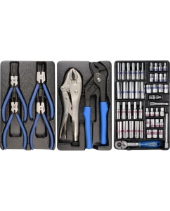 Купить Универсальный набор инструментов 219 предметов KING TONY 911-000CR  в E-mobi