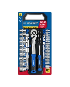 Купить Набор торцовых головок ЗУБР Профессионал ТБ-51 51 предм 27647-H50  в E-mobi