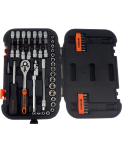 Купить Набор торцевых головок АвтоDело 1/4&quot; DR 53 предмета 39922 16085  в E-mobi