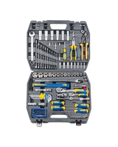 Купить Набор инструмента 1/2 Dr и 1/4 Dr 120 предметов KRAFT KT 700679 в E-mobi