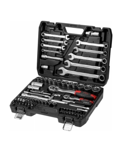 Купить Набор инструментов STARTUL 1/4 , 1/2 6 граней 82 предмета PRO Stuttgart PRO-082S в E-mobi