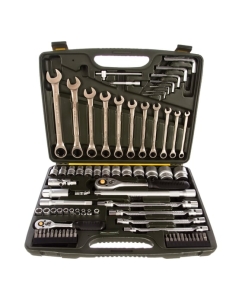 Купить Набор инструмента с трещоточными ключами 77 предметов ДТ/4 Дело Техники 620778 в E-mobi