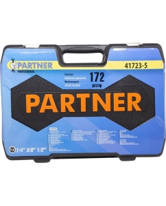 Купить Набор инструмента Partner 1/4", 1/2", 3/8" 6-гранные, 4-32 мм, 172 предмета PA-41723-5(7733)  в E-mobi