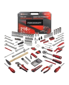 Купить Набор инструментов Forcekraft 216пр, FK-38841DS(54379) в E-mobi