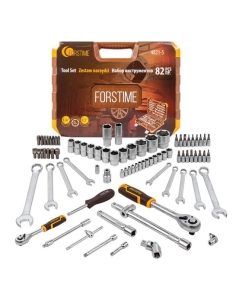 Купить Набор инструментов FORSTIME 82пр.1/4'',1/2''(6гр.)(4-32мм) FT-4821-5(52555) в E-mobi
