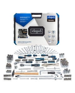 Купить Набор инструментов Scheppach 202 предмета 1/4 3/8 1/2 Sch-42022-5(60807) в E-mobi