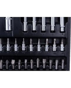 Купить Набор торцевых головок и вставок АвтоDело 1/2&quot; 1/4&quot; DR 94 предмета 39894 10902  в E-mobi