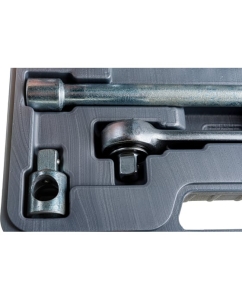 Купить Набор торцовых головок, сталь 40Х, 1/2&quot;, в пластиковом кейсе, 15шт НИЗ Шоферский инструмент №2Д 2761-20_z01  в E-mobi