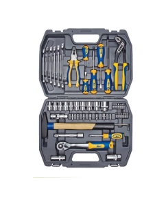 Купить Набор инструмента 1/2 Dr и 1/4 Dr 56 предметов KRAFT KT 700303 в E-mobi