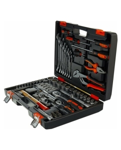 Купить Набор инструментов 1/2, 1/4 дюйма CrV, пластиковый кейс 76 предметов Вихрь 73/6/7/4  в E-mobi