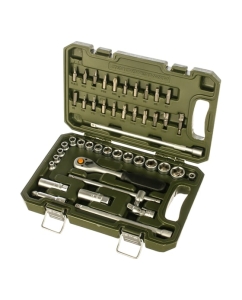 Купить Набор головок и принадлежностей 3/8, 45 предметов Дело Техники 610745  в E-mobi