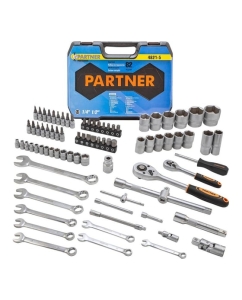 Купить Набор инструментов Partner 82пр. 1/4'', 1/2'' PA-4821-5(51985) в E-mobi