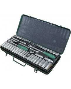 Купить Комплект 12-гранных головок 3/8