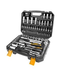 Купить Универсальный набор инструментов TOLSEN 94 предмета 15145 в E-mobi