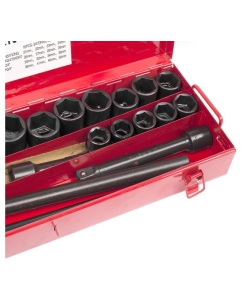 Купить Набор торцевых головок SITOMO N6 21-50 мм, 3/4&quot;, 21 шт, кейс металл 120193  в E-mobi