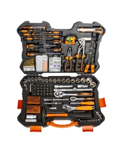 Купить Набор инструмента ISMA 303пр. 1/4'',1/2''(6гр.)(4-32мм) ISMA-53034(48906) в E-mobi