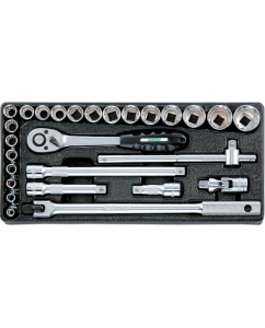 Купить Набор инструмента 1/2 HONITON Honidriver в ложементе 27 предметов IK-1400270H в E-mobi