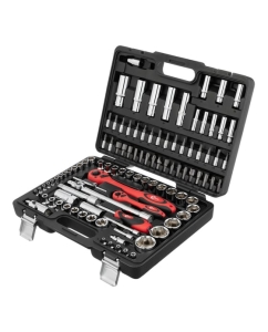 Купить Профессиональный набор инструментов INTERTOOL 1/2 и 1/4, 108 шт.Cr-V ET-6108 в E-mobi