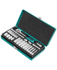 Купить Набор торцевых головок с трещоткой STELS 1/4