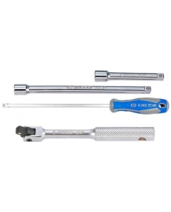 Купить Набор ударных головок 1/2&quot; и торцевых головок 1/4&quot; с принадлежностями, ложемент, 40 предметов KING TONY 9-7540MR  в E-mobi