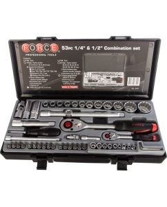 Купить Набор 12-гранных головок и приспособлений к ним FORCE 4541 в E-mobi