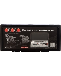 Купить Набор 12-гранных головок и приспособлений к ним FORCE 4541  в E-mobi