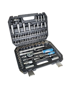 Купить Набор слесарно-монтажного инструмента РемоКолор Cr-V, 1/4, 1/2, 94 предм., 43-4-194 в E-mobi