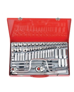 Купить Набор 6 гранных головок длинных и коротких, дюймовых и метрических FORCE 4641 в E-mobi