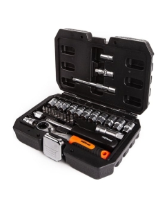 Купить Набор проходных головок AV Steel 1/4 29 предметов AV-011029 в E-mobi