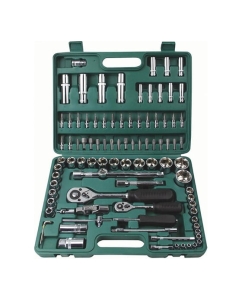 Купить Автомобильный набор инструмента FIT 94 шт. CrV 1/2+1/4 65214 в E-mobi