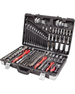 Купить Профессиональный набор инструментов INTERTOOL 1/4 и 3/8 и 1/2, 176 шт., Cr-V ET-7176 в E-mobi