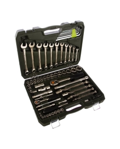 Купить Набор инструмента 1/2, 1/4 77 предметов ДТ/4 Дело Техники 620777 в E-mobi