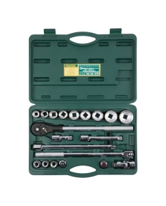 Купить Набор торцовых головок для крупногабаритной техники KRAFTOOL Truck 20 20 предм. (3/4