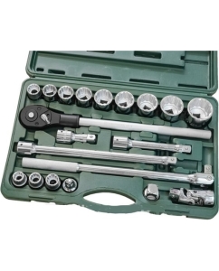 Купить Набор торцовых головок для крупногабаритной техники KRAFTOOL Truck 20 20 предм. (3/4&quot;) 27895-H20 27895-H20_z01  в E-mobi
