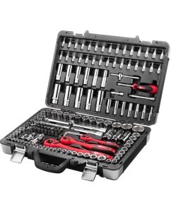 Купить Профессиональный набор инструментов INTERTOOL 1/4 и 3/8 и 1/2, 151 шт., Cr-V ET-7151 в E-mobi