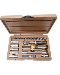 Купить Набор головок 1/4&quot; DR 23 предмета Ombra 911423  в E-mobi