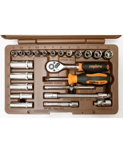 Купить Набор головок 1/4&quot; DR 23 предмета Ombra 911423  в E-mobi