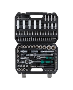 Купить Набор инструментов ВОЛАТ 1/4 , 1/2 6 граней 108 предметов 18520-108  в E-mobi