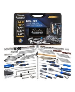 Купить Набор инструментов в пластиковом кейсе (142+6 предметов) 1/4