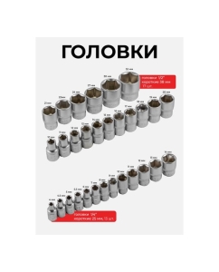 Купить Набор инструмента BaumAuto 108пр. 1/2&quot;,1/4&quot; 6гр. 4-32мм BM-41082-5(16725)  в E-mobi