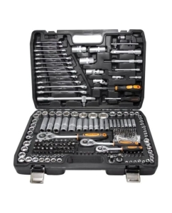 Купить Набор инструментов Partner 1/4&quot;, 3/8&quot;, 1/2&quot; 6-гранные, 216 предметов PA-38841(50650)  в E-mobi