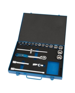 Купить Набор торцевых 6-гранных головок 1/2