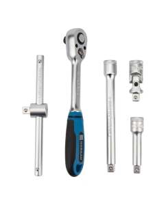 Купить Набор торцевых 6-гранных головок 1/2&quot; NORGAU 19 предметов с аксессуарами N1919-S1032 063793019  в E-mobi