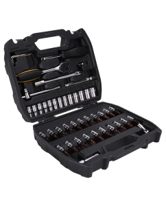 Купить Набор торцевых ключей DELI DL1046 1/4 46 шт. 98327  в E-mobi