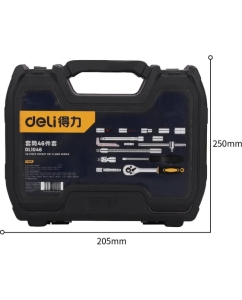 Купить Набор торцевых ключей DELI DL1046 1/4 46 шт. 98327  в E-mobi