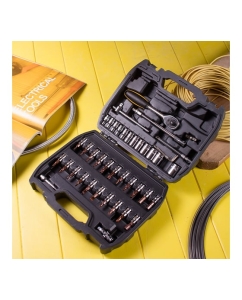 Купить Набор торцевых ключей DELI DL1046 1/4 46 шт. 98327  в E-mobi